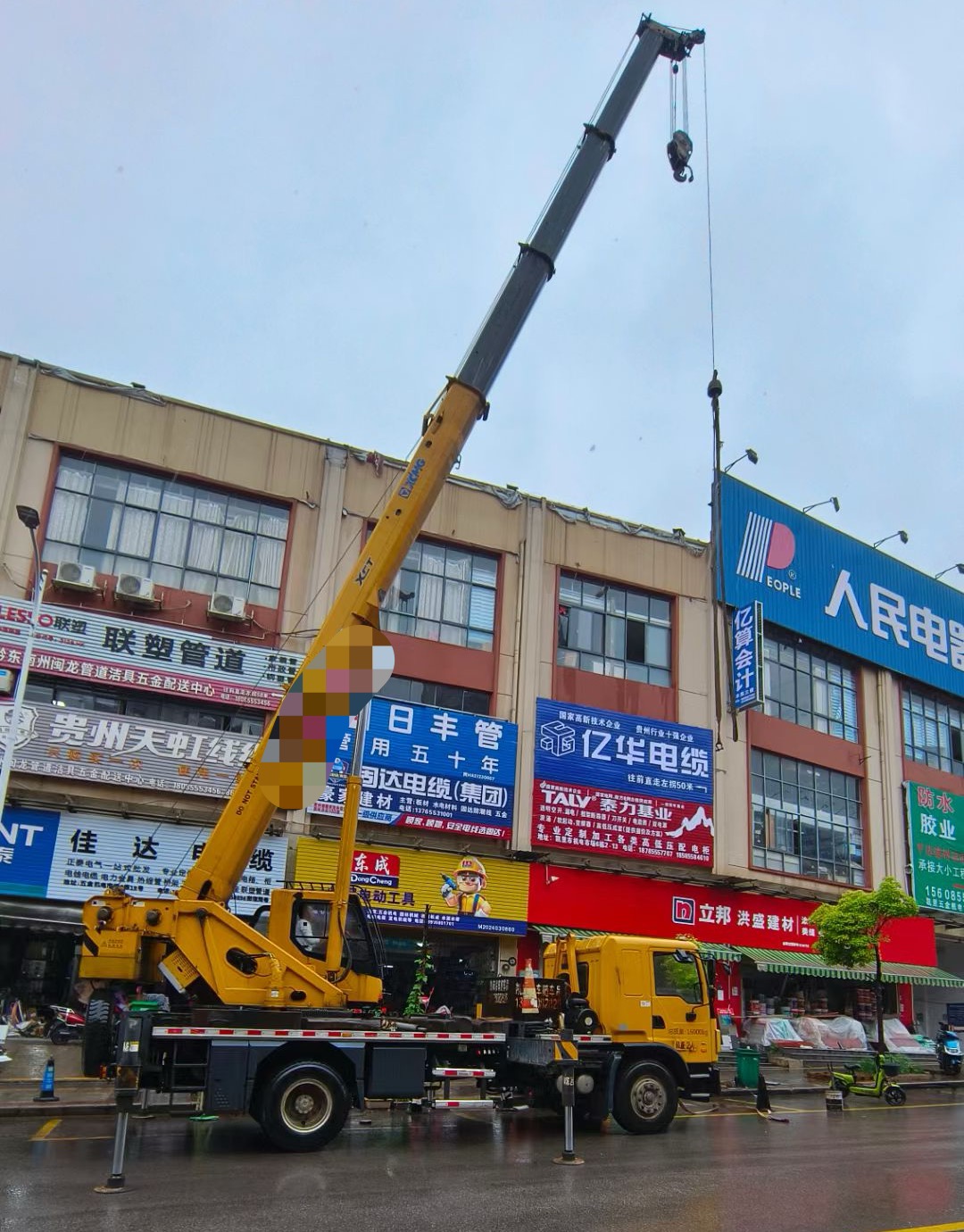 高唐县吊车吊机租赁桥梁吊装